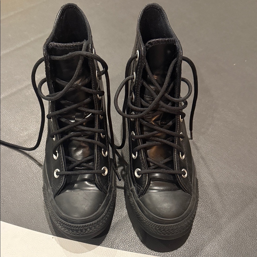 Converse Black High-Top Sneakers